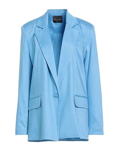 ACTUALEE Giacca Blu chiaro 62% Viscosa, 36% Poliestere, 2% Elastan