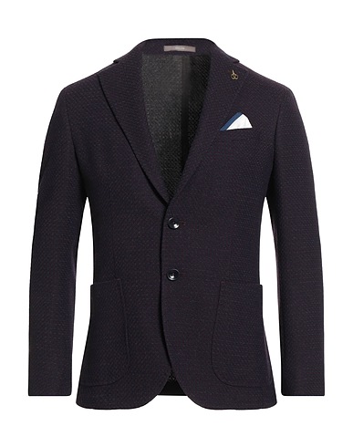 PAOLONI Blazer Plum 100% Virgin Wool