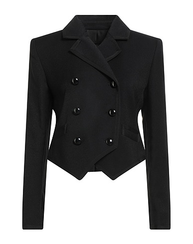 EMPORIO ARMANI Blazer Black 69% Polyamide, 31% Viscose