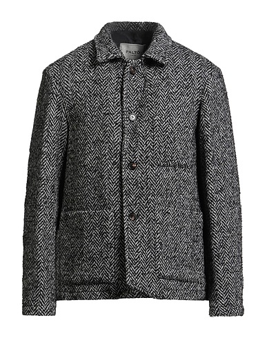 PALTÒ Blazer Black 60% Wool, 20% Acrylic, 12% Synthetic fibers, 4% Alpaca wool, 4% Other Fibres