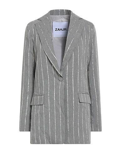 ZAHJR Blazer Grey 85% Viscose, 15% Polyester