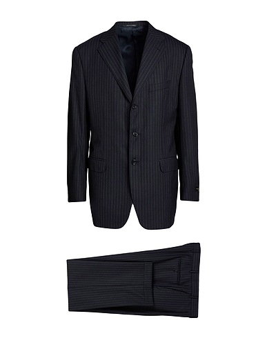 CORNELIANI Suits Black 100% Super 100s Wool