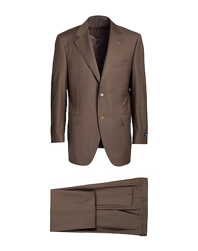 CANALI Suits Grey 100% Virgin Wool