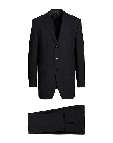 CORNELIANI Suits Charcoal 100% Virgin Wool