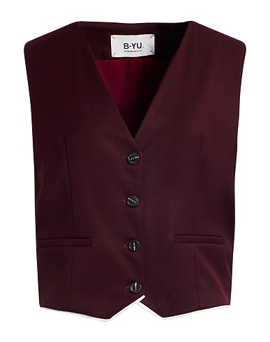 B.YU Gilet 67% Polyester, 31% Viscose, 2% Élasthanne