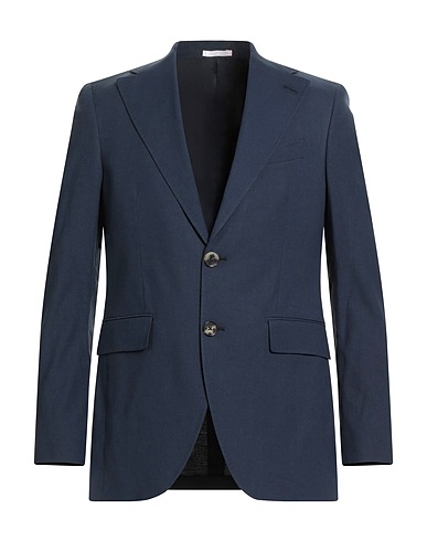 SAULINA Milano Blazer Blu navy 55% Lino, 43% Cotone, 2% Elastomultiestere