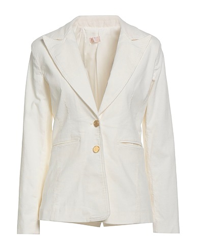 LIU •JO Giacca Avorio 98% Cotone, 2% Elastan