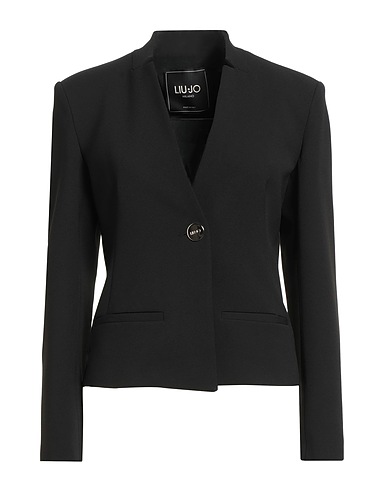 LIU •JO Blazer Black 95% Polyester, 5% Elastane