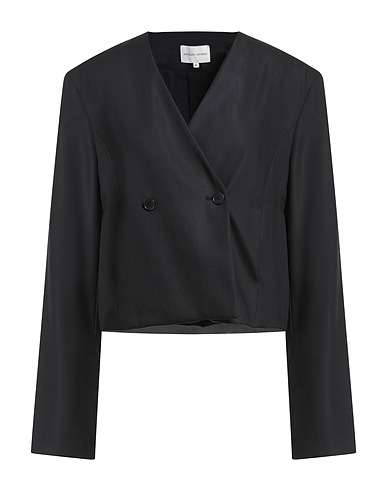 LOULOU STUDIO Blazer Black 50% Viscose, 35% Wool, 15% Mohair wool
