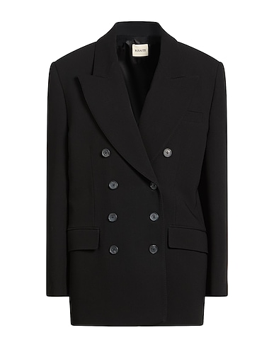 KHAITE Jackett NERO 58% Schurwolle, 42% Viskose