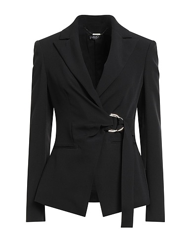 LIU •JO Blazer Black 89% Polyester, 11% Elastane