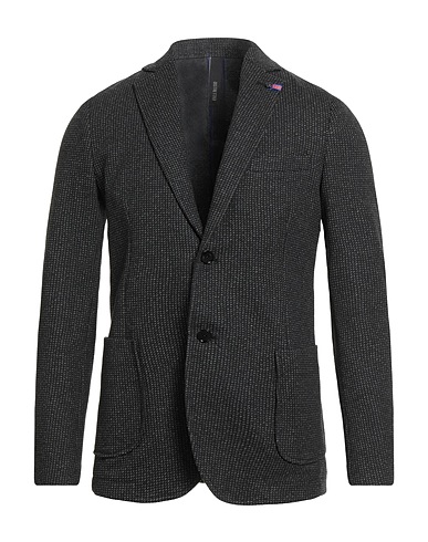DISTRETTO 12 Blazers Schwarz 56% Polyester, 42% Viskose, 2% Elastan