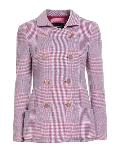EMPORIO ARMANI Blazer Pink 70% Wool, 25% Polyamide, 5% Other Fibres