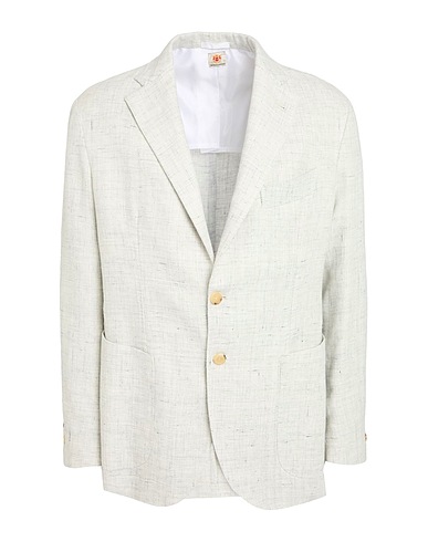 LUIGI BORRELLI NAPOLI Blazer 60% Linen, 40% Virgin Wool