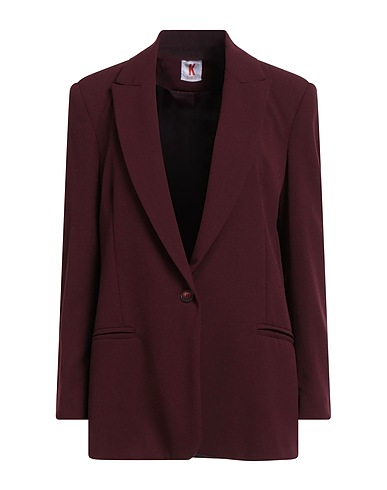 KONTATTO Giacca Bordeaux 69% Poliestere, 27% Viscosa, 4% Elastan