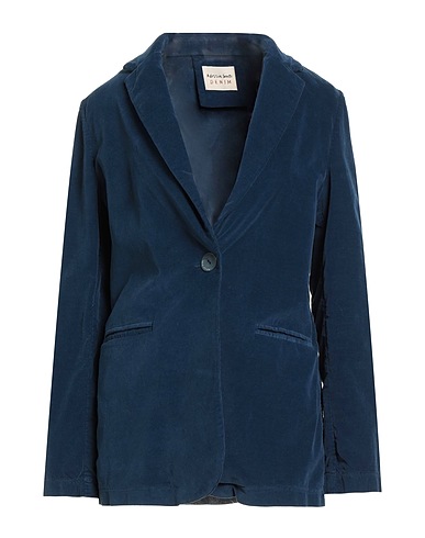 ALESSIA SANTI Jackett Marineblau 98% Baumwolle, 2% Elastan