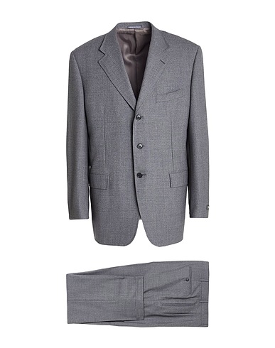 CORNELIANI Suits Grey 100% Virgin Wool