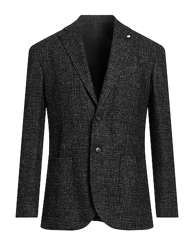 L.B.M. 1911 Blazer NERO 60% Wool, 19% Polyester, 12% Polyamide, 9% Viscose