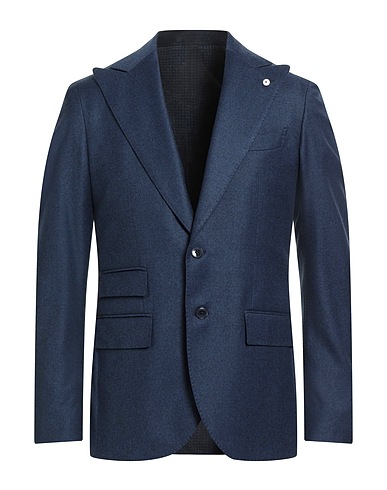 L.B.M. 1911 Veste Bleu 100% Laine