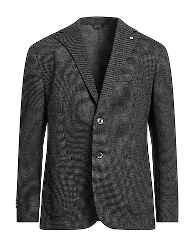 L.B.M. 1911 Blazer Grey 59% Cotton, 28% Wool, 11% Polyester, 2% Polyamide