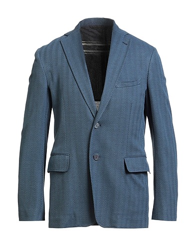 BRIONI Blazer Navy blue 100% Cotton