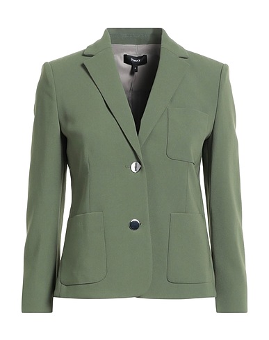 THEORY Blazer Military green 70% Triacetate, 30% Polyester