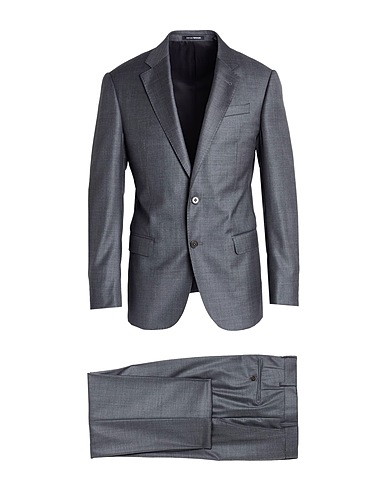 EMPORIO ARMANI Suits Grey 100% Virgin Wool