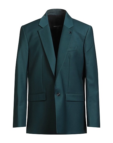 PATRIZIA PEPE Blazer Deep teal 53% Polyester, 43% Virgin Wool, 4% Elastane