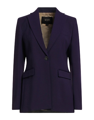 SEVENTY VENEZIA Blazer Purple 53% Polyester, 43% Virgin Wool, 4% Elastane