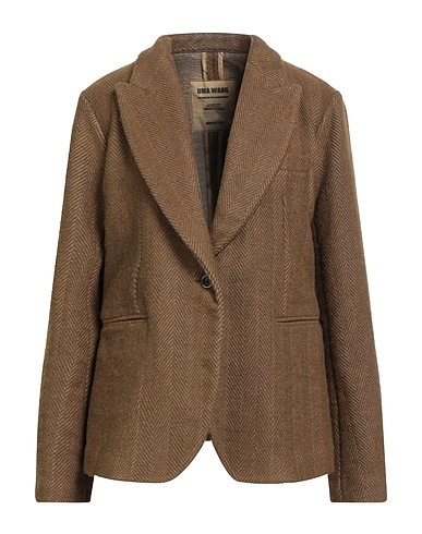 UMA WANG Blazer Khaki 41% Virgin Wool, 27% Alpaca wool, 16% Wool, 15% Polyamide, 1% Cotton