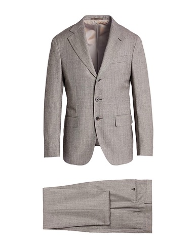 CARUSO Suits Beige 100% Wool