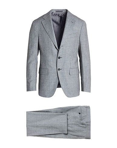 CARUSO Suits Grey 100% Wool