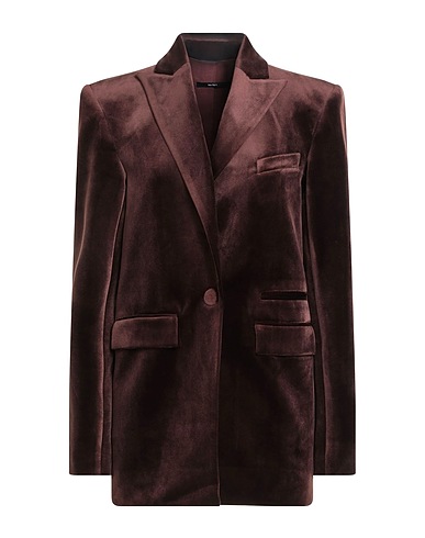 ALEX PERRY Blazer Chocolate brown 95% Polyester, 5% Elastane