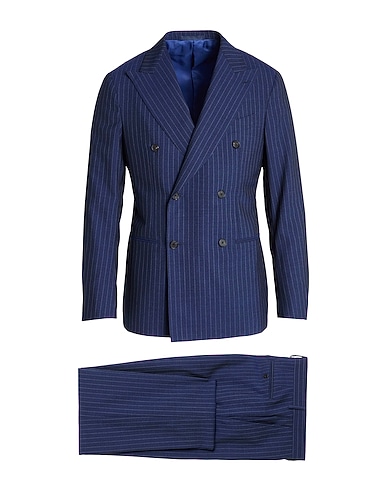 CARUSO Suits Navy 75% Wool, 25% Mohair wool
