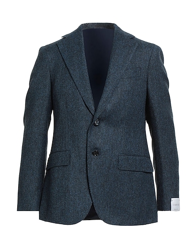 CARUSO Blazer Navy blue 100% Wool