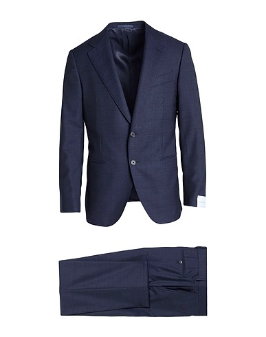 CARUSO Suits Midnight blue 100% Wool