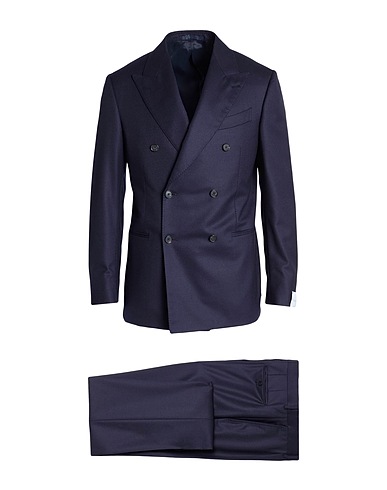 CARUSO Costumes Bleu nuit 100% Laine