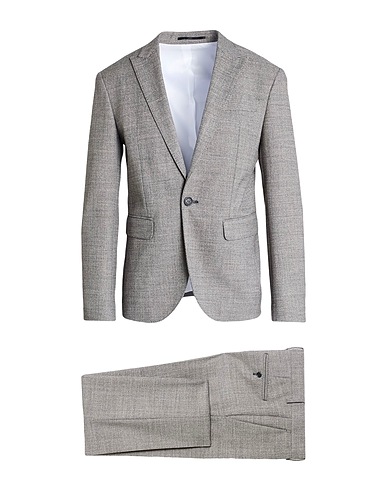 DSQUARED2 Suits NERO 53% Polyester, 43% Virgin Wool, 4% Elastane