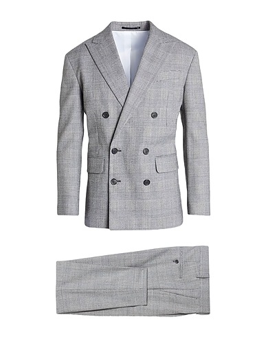 DSQUARED2 Suits Black 54% Virgin Wool, 44% Polyester, 2% Elastane