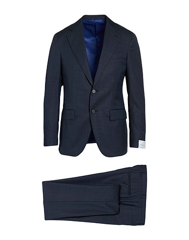 CARUSO Anzüge Nachtblau 100% Super 150s Wolle