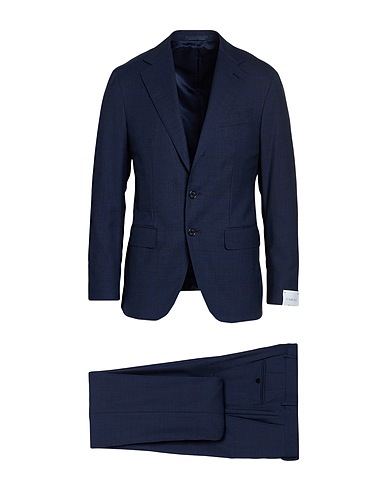 CARUSO Suits Midnight blue 100% Super 130s Wool
