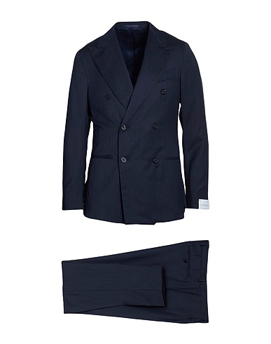 CARUSO Suits Midnight blue 100% Wool