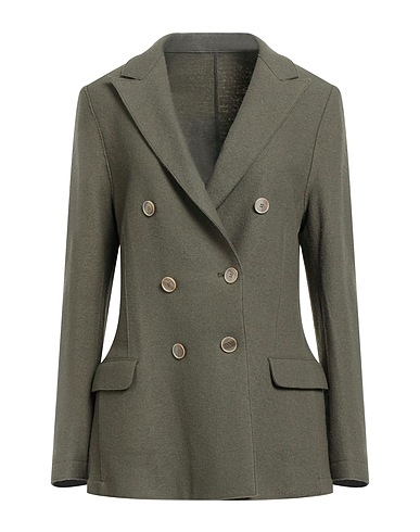 ELEVENTY Jackett Militärgrün 100% Schurwolle