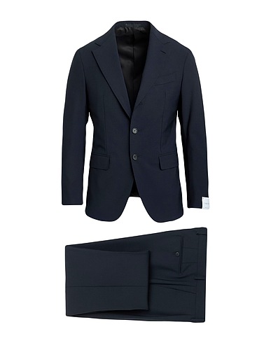 CARUSO Suits Midnight blue 53% Polyester, 43% Wool, 4% Elastane
