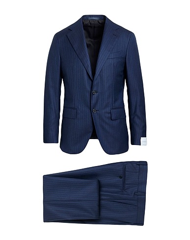 CARUSO Suits Midnight blue 100% Wool