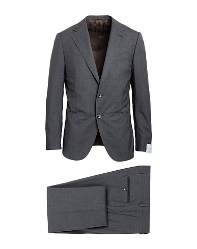 CARUSO Suits Grey 100% Super 150s Wool