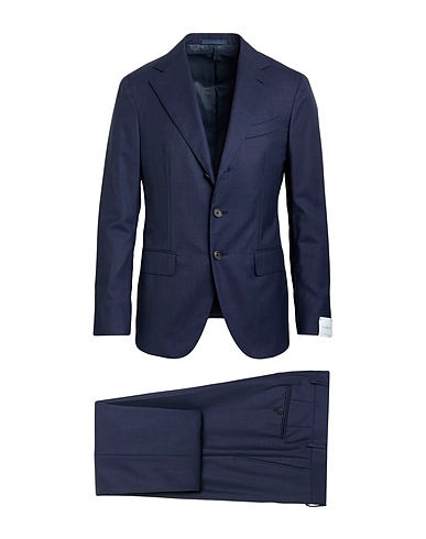 CARUSO Suits Midnight blue 100% Super 160s Wool
