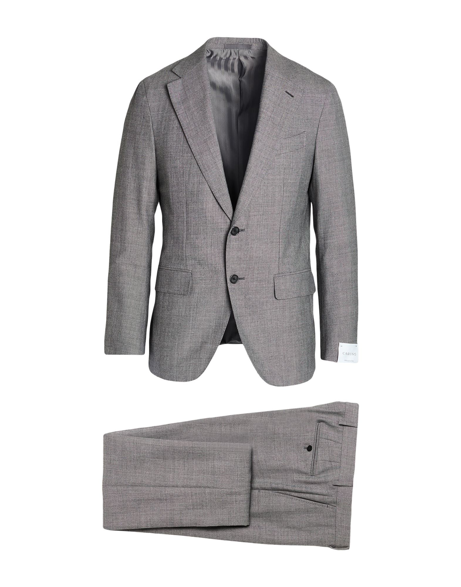 CARUSO スーツ＆ジャケット | スーツ グレー メンズ | YOOX