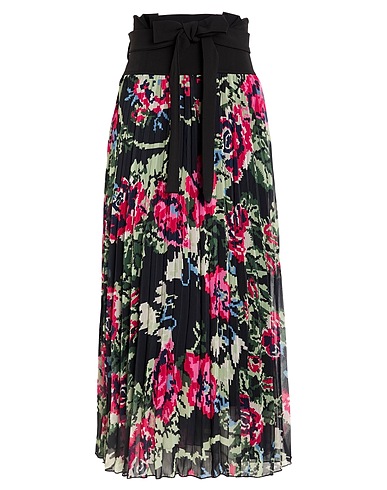 B.YU Midi skirt Black 100% Viscose