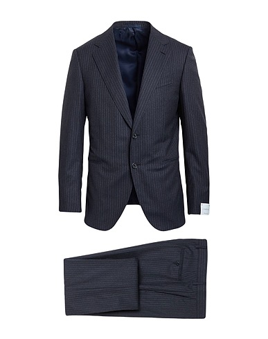 CARUSO Suits Midnight blue 100% Wool